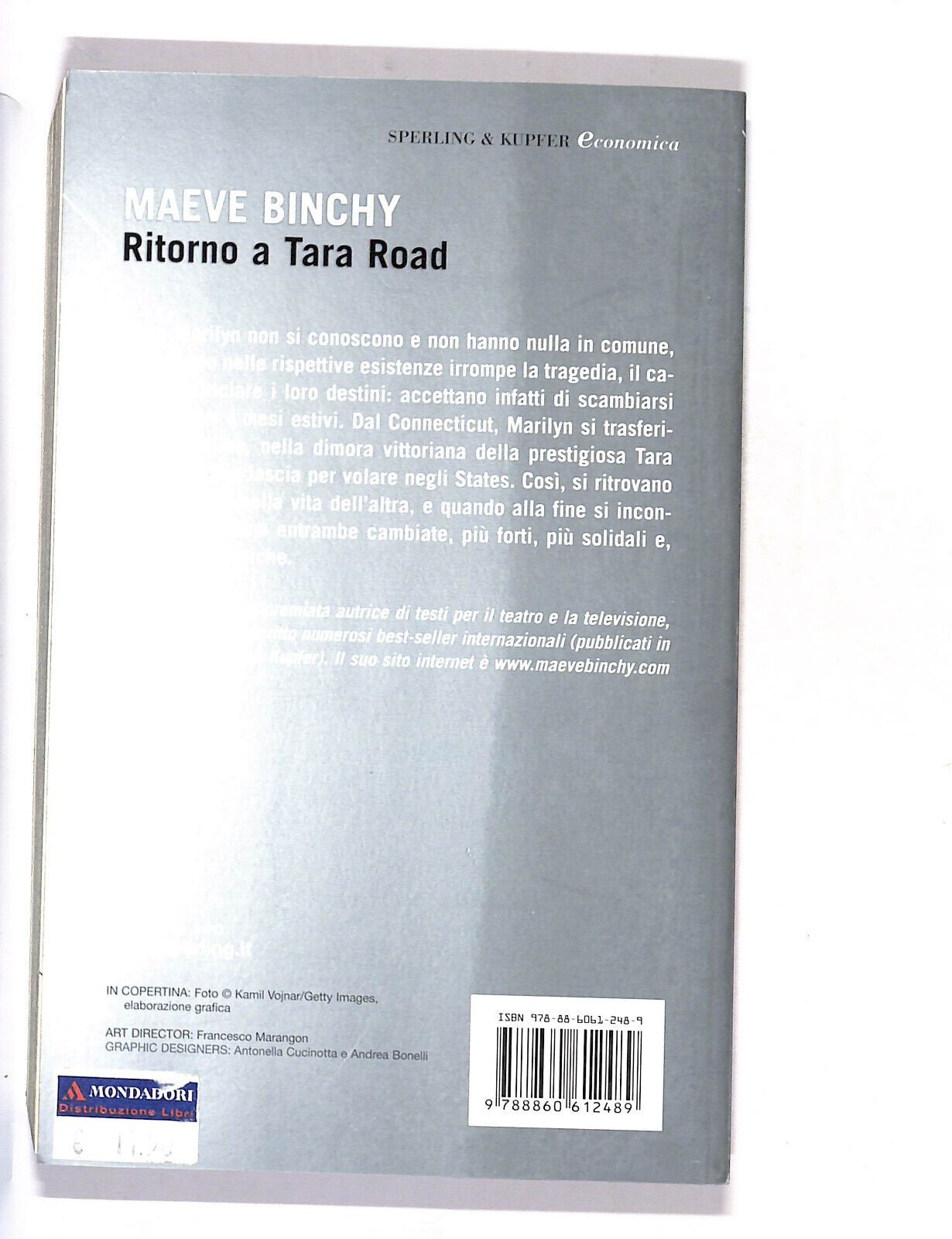 EBOND Ritorno a Tara Road Libro LI013257