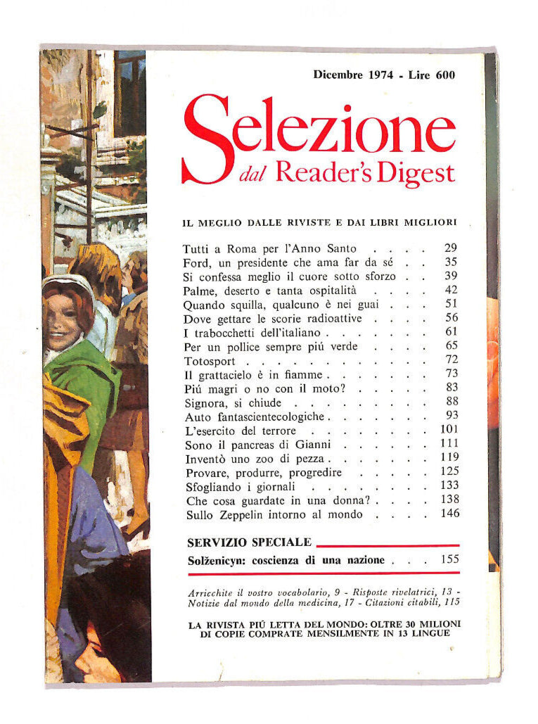 EBOND Selezione Del Reader's Digest 1974 Dicembre Libro LI013354