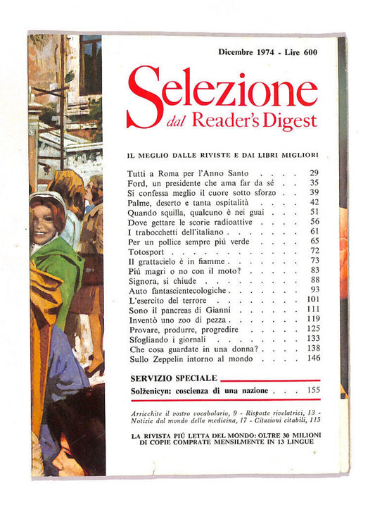 EBOND Selezione Del Reader's Digest 1974 Dicembre Libro LI013354