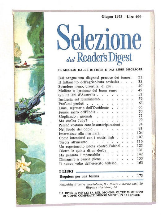 EBOND Selezione Del Reader's Digest 1973 Giugno Libro LI013356