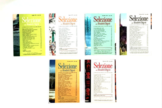 EBOND Lotto Selezione Del Reader's Digest 1973 Luglio a Dicembre Libro LI013359