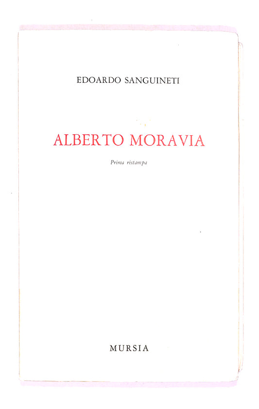 EBOND Alberto Moravia Libro LI013362
