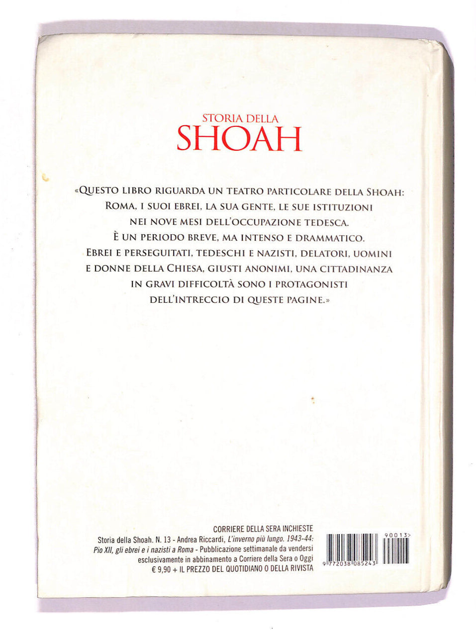 EBOND Storia Della Shoah Vol 13 Libro LI013401