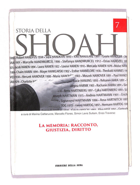 EBOND Storia Della Shoah Vol 7 Libro LI013406