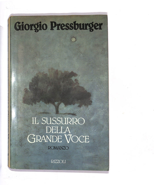 EBOND Il Sussurro Della Grande Voce Di Giorgio Pressburger Libro LI013657