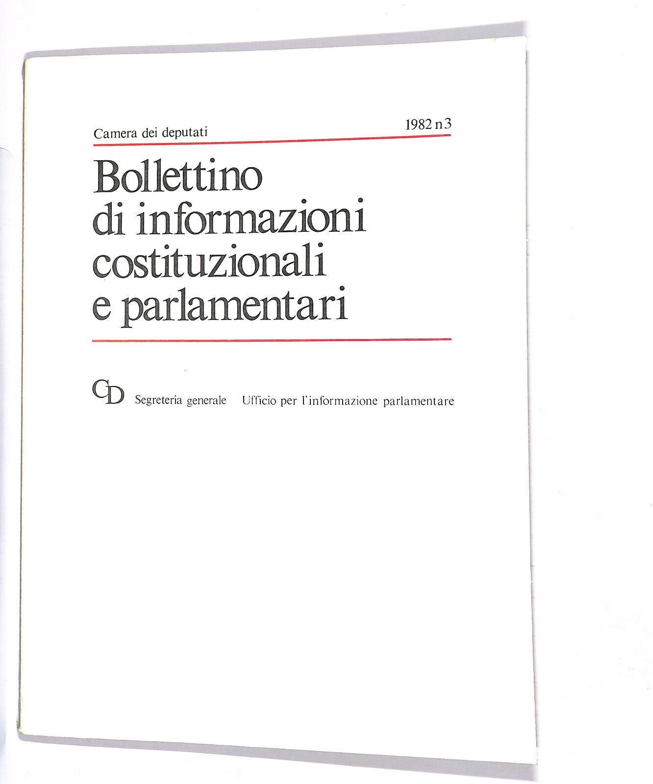 EBOND Bollettino Di Informazioni Costituzionali e Parlamentari Libro LI013755