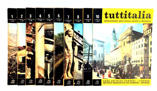 EBOND Tuttitalia Enciclopedia Dell'italia Antica e Moderna 1-10 Libro LI013799