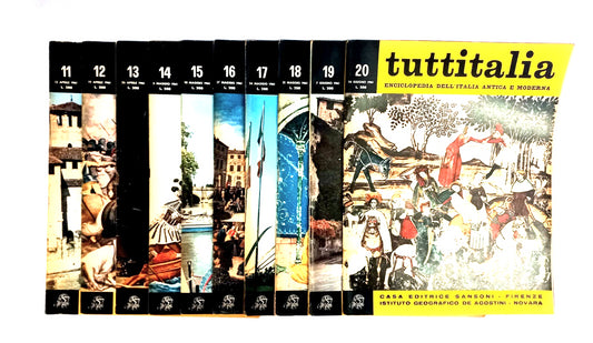 EBOND Tuttitalia Enciclopedia Dell'italia Antica e Moderna 11-20 Libro LI013800