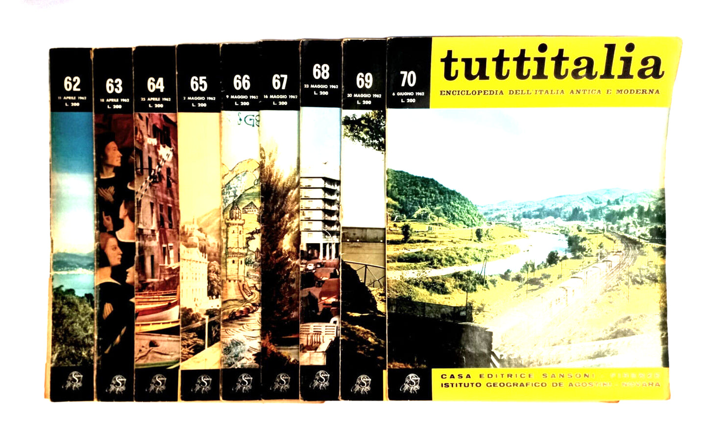 EBOND Tuttitalia Enciclopedia Dell'italia Antica e Moderna 62-70 Libro LI013802