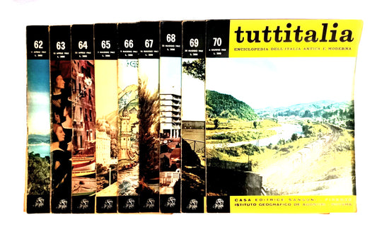 EBOND Tuttitalia Enciclopedia Dell'italia Antica e Moderna 62-70 Libro LI013802