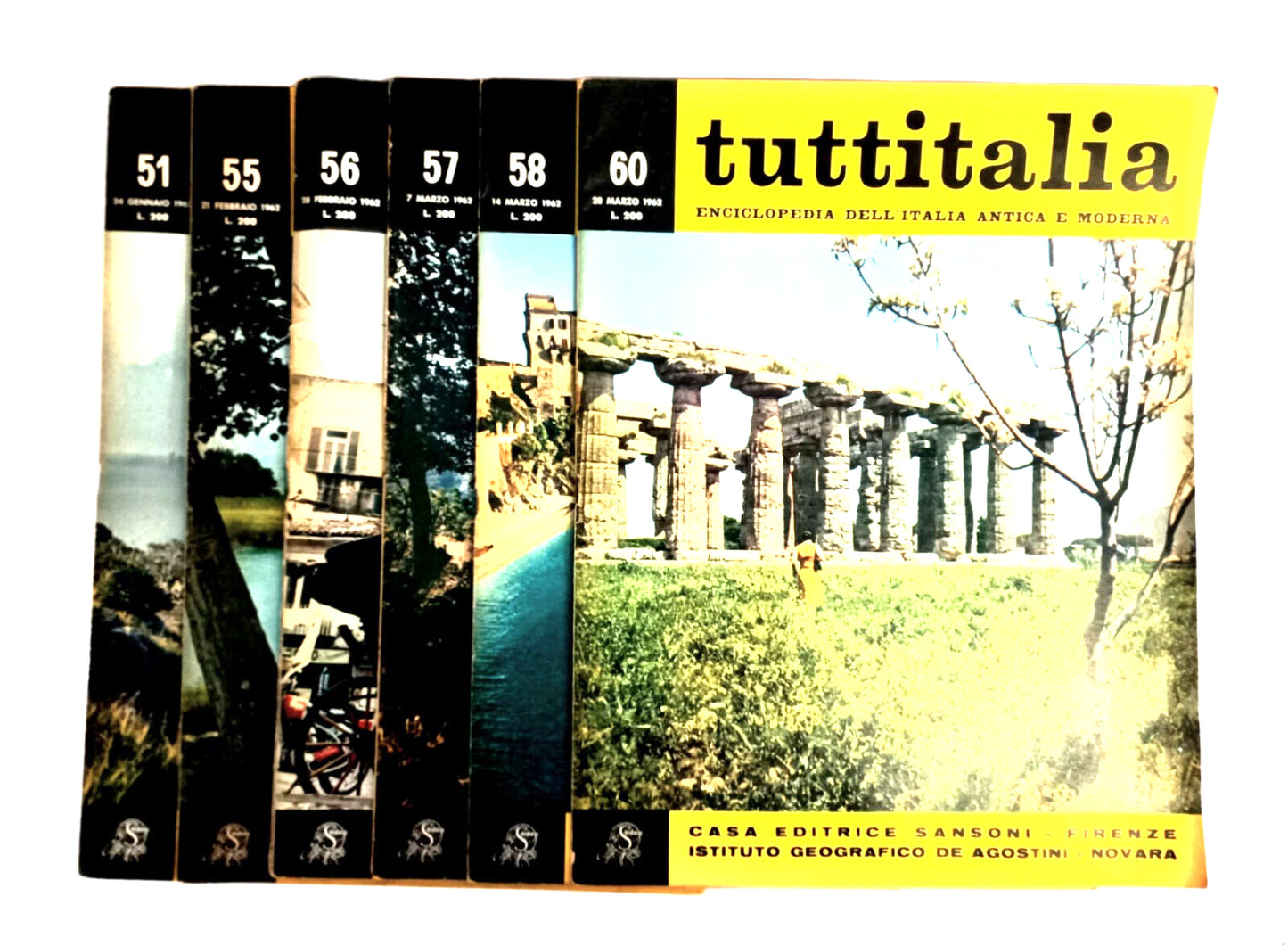 EBOND Tuttitalia Enciclopedia Dell'italia Antica e Moderna 6 Vol Libro LI013803