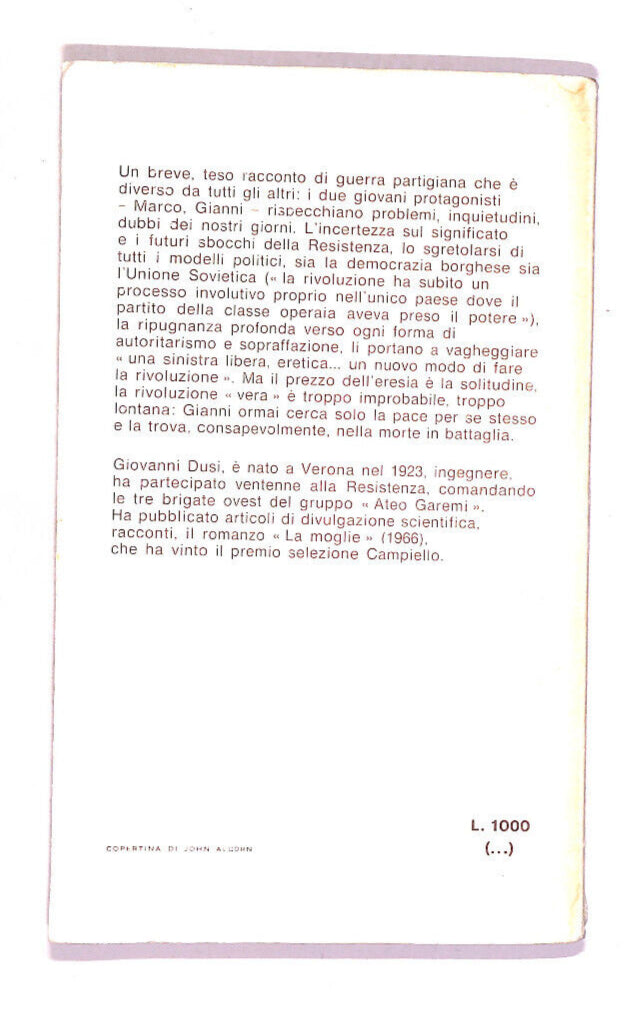EBOND Il Giallo Rosso Di Giovanni Dusi Libro LI013808