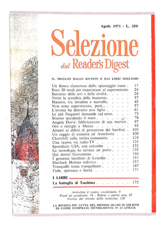 EBOND Selezione Del Reader's Digest 1971 Aprile Libro LI013862