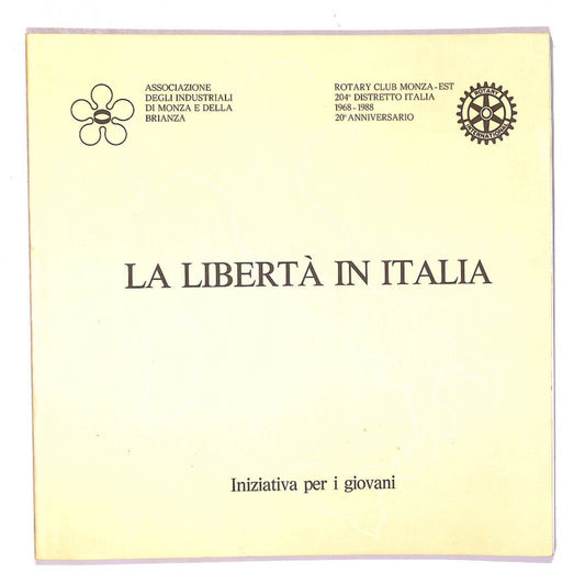EBOND La Liberta In Italia Libro LI013866