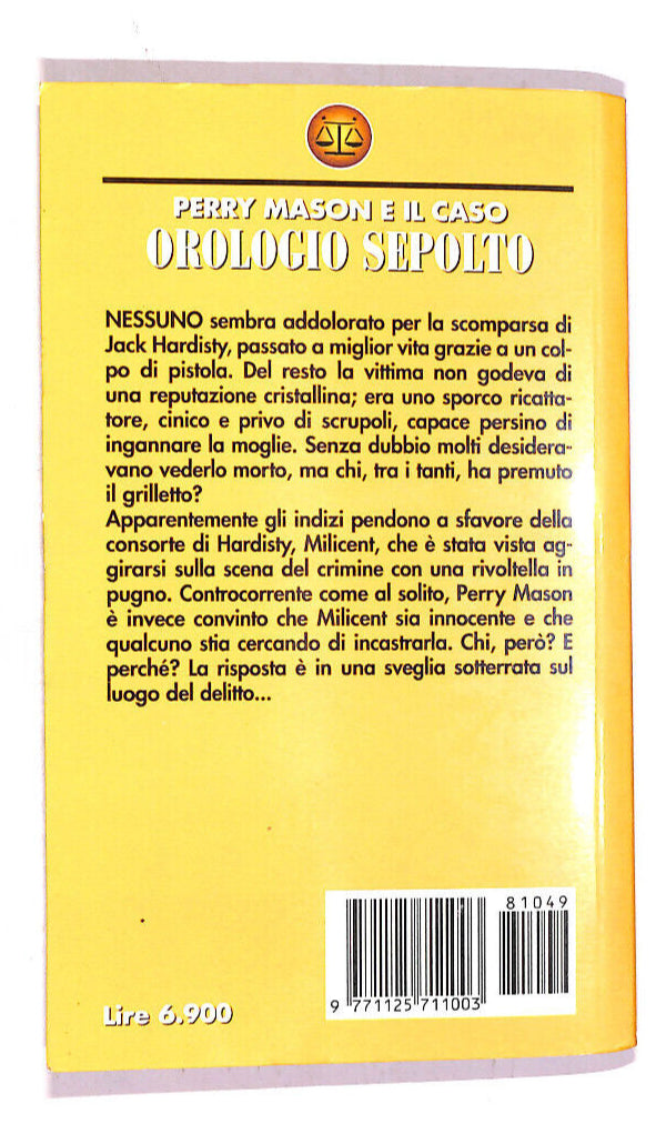 EBOND Orologio Sepolto Di Perry Mason Libro LI013909