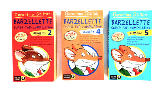 EBOND Geronimo Stilton Barzellette Super Top Compilationvol2,4,5 Libro LI013951