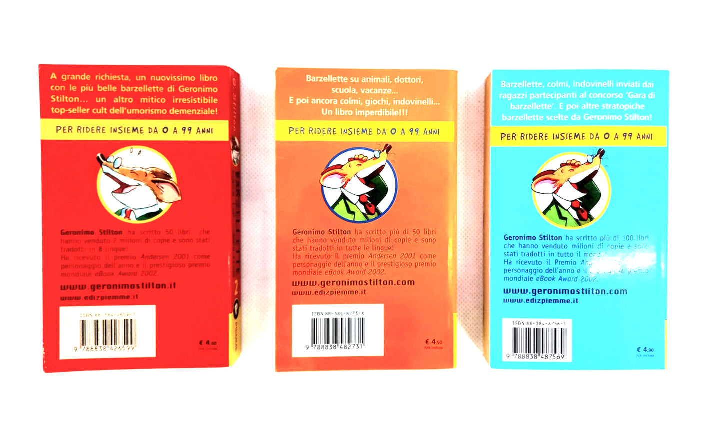 EBOND Geronimo Stilton Barzellette Super Top Compilationvol2,4,5 Libro LI013951