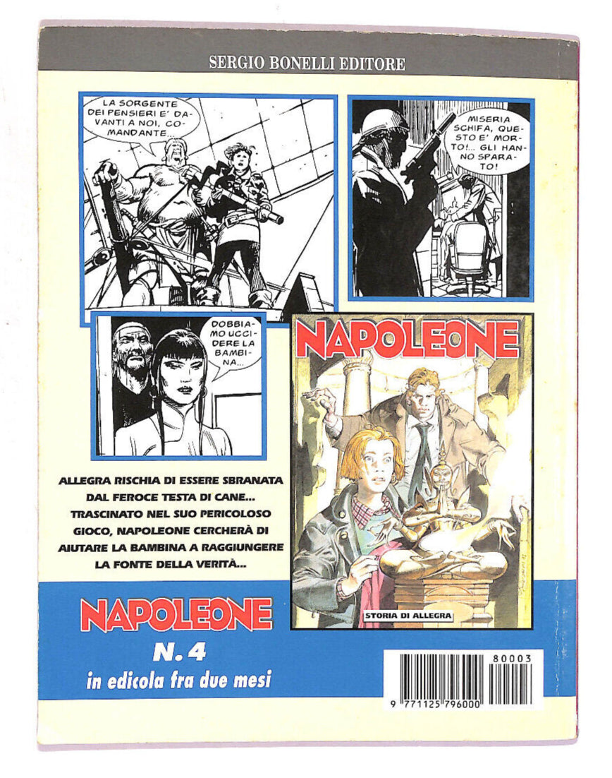 EBOND Napoleone N.3 Il Folle Barrakan Libro LI014108