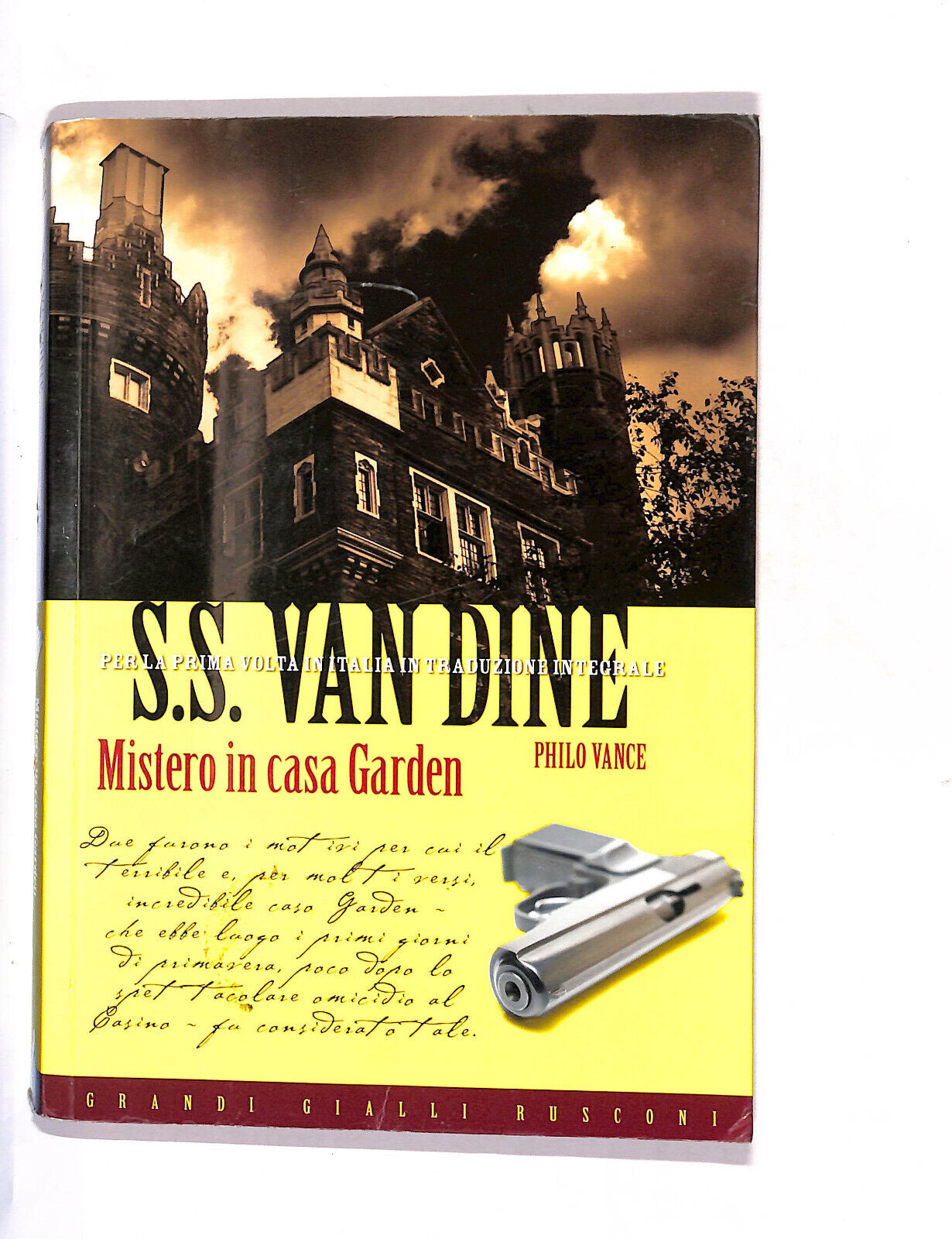 EBOND Mistero In Casa Gardner S.s. Van Dine Libro LI014254