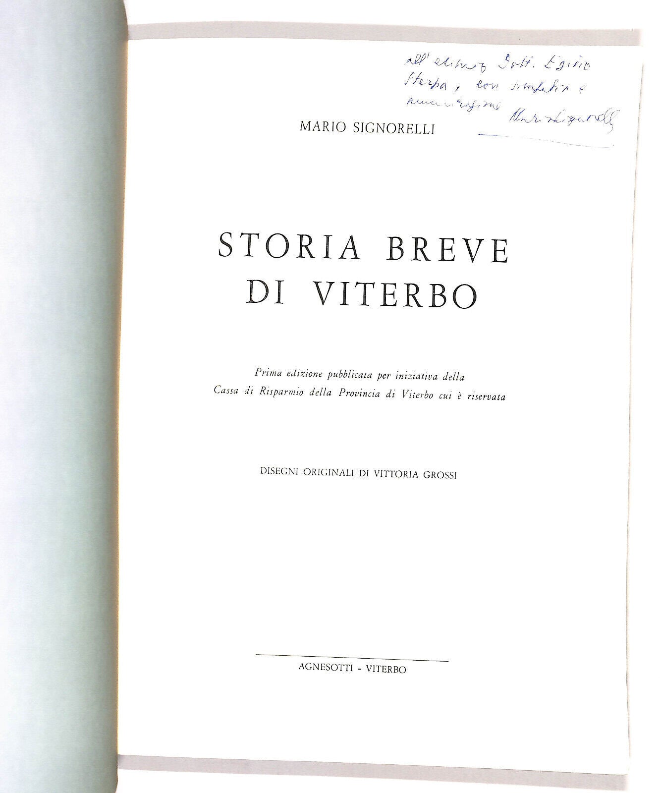 EBOND Storia Breve Di Viterbo Di Mario Signorelli Libro LI014313