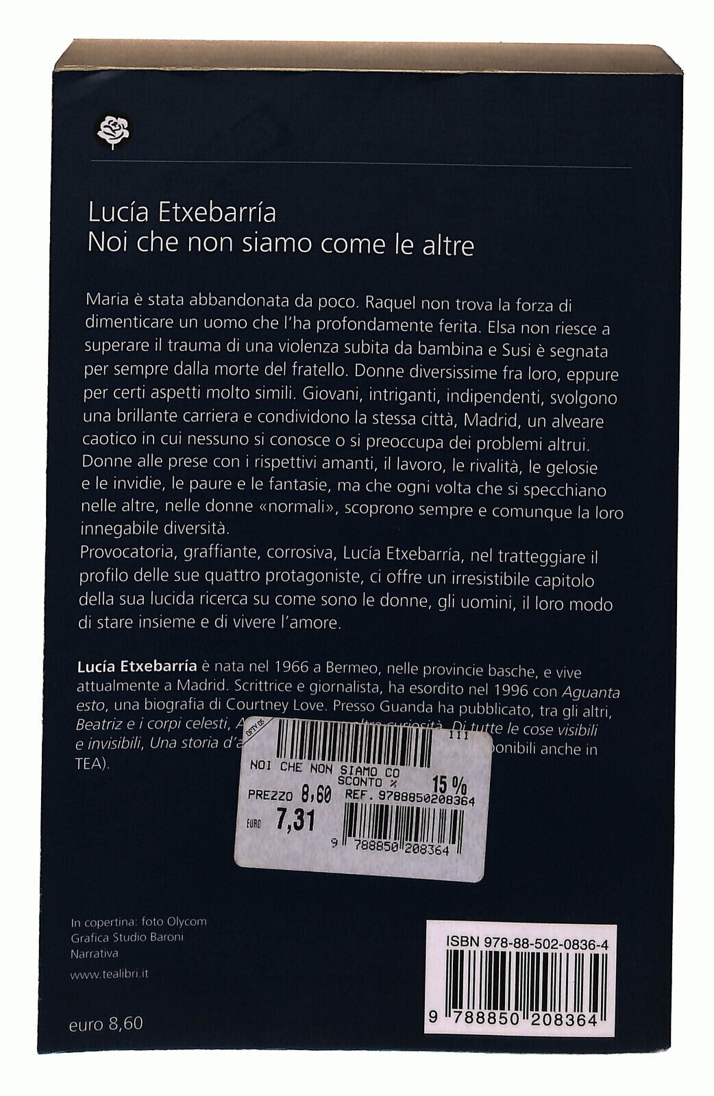 EBOND Noi Che Non Siamo Come Le Altre Di Lucia Etxebarria Libro LI014354