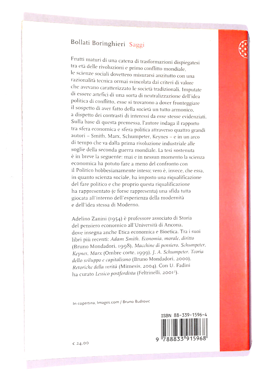 EBOND Filosofia Economica Di Adelina Zanini Libro LI014666