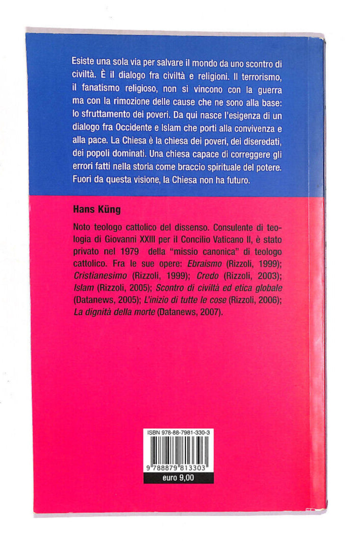 EBOND Il Dialogo Obbligato Di Hans Kung Libro LI014758