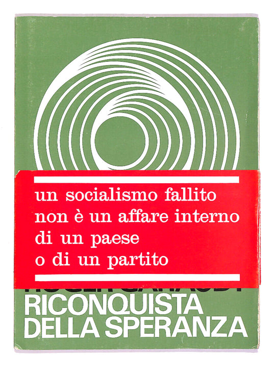 EBOND Riconquista Della Speranza Di Roger Garaudy Libro LI014807