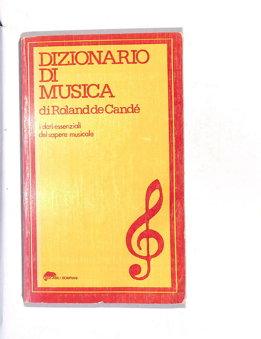 EBOND Dizionario Di Musica Di Roland De Cande Libro LI015023