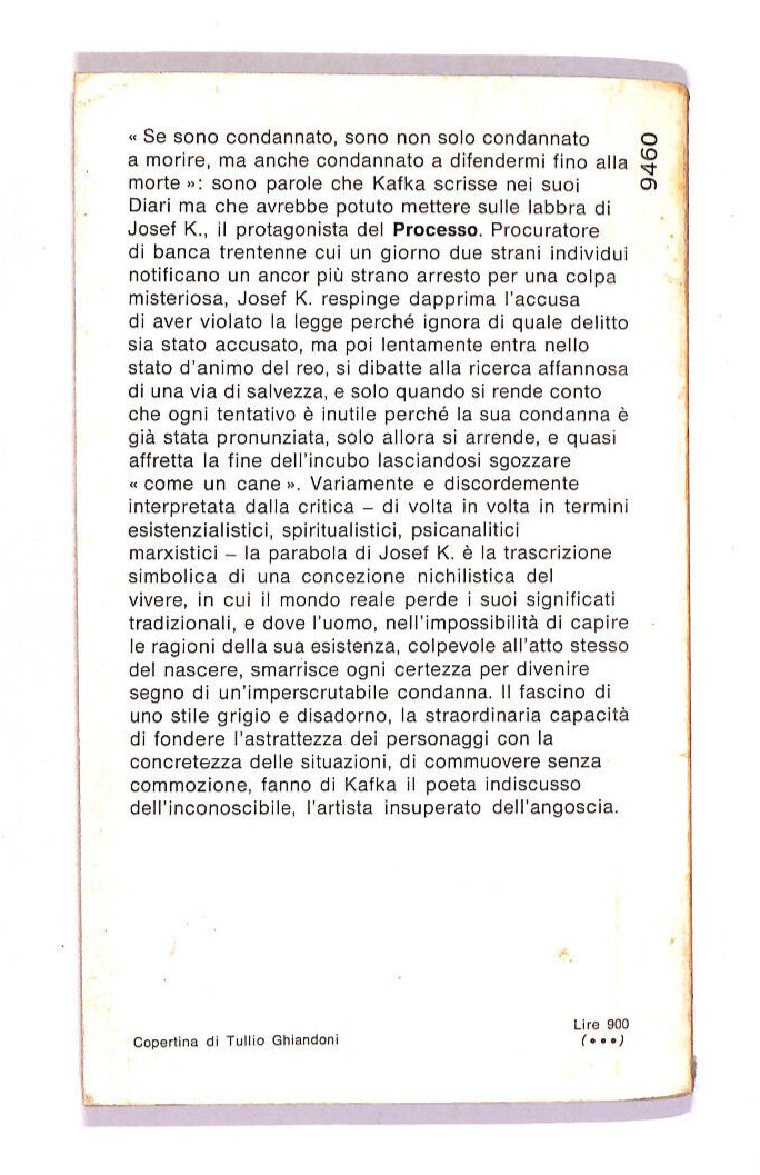 EBOND Il Processo Di Franz Kafka Libro LI015052