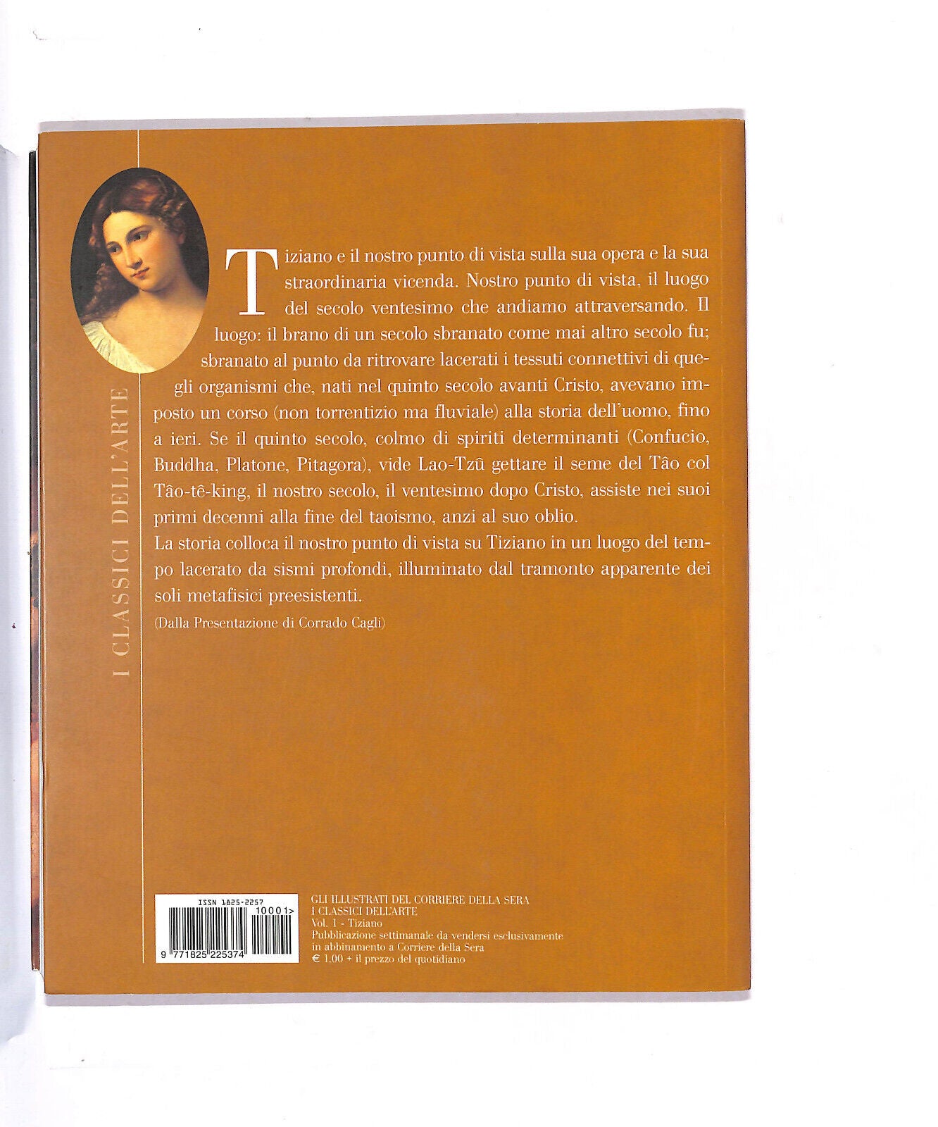 EBOND I Classici Dell'arte Tiziano Rizzoli Skira Corriere Sera Libro LI015156