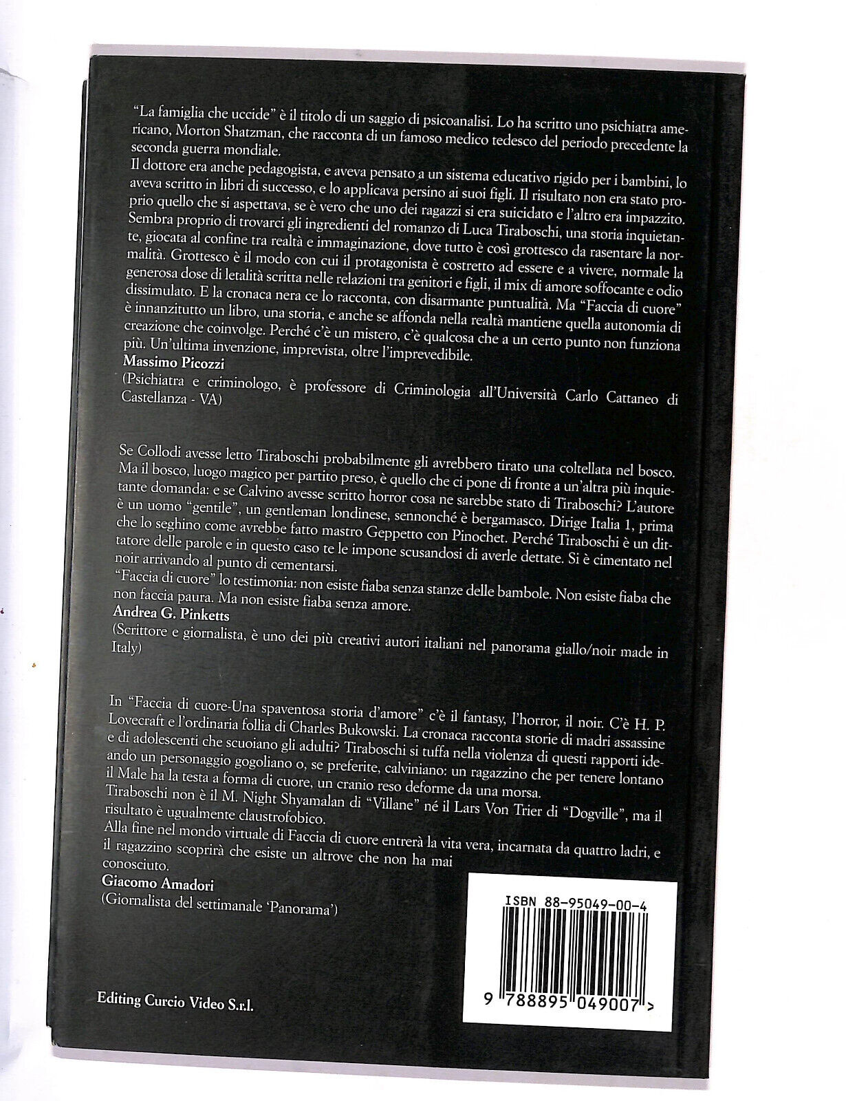 EBOND Faccia Di Cuore Una Spaventosa Storia D'amore Tiraboschi L. Libro LI015254