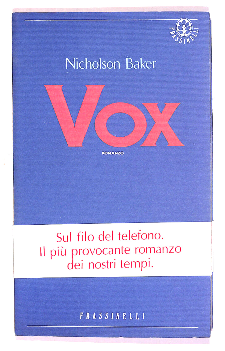 EBOND Vox Di Nicholson Baker Libro LI015405