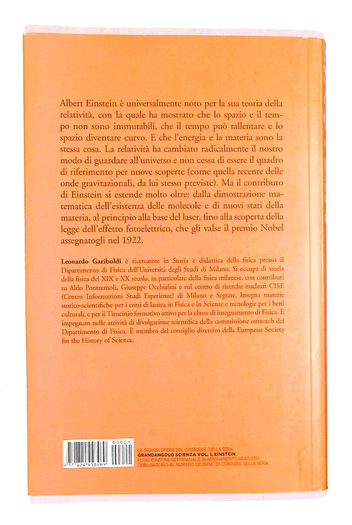 EBOND Einstein Dalla Relativita Alle Onde Gravitazionali Libro LI015417