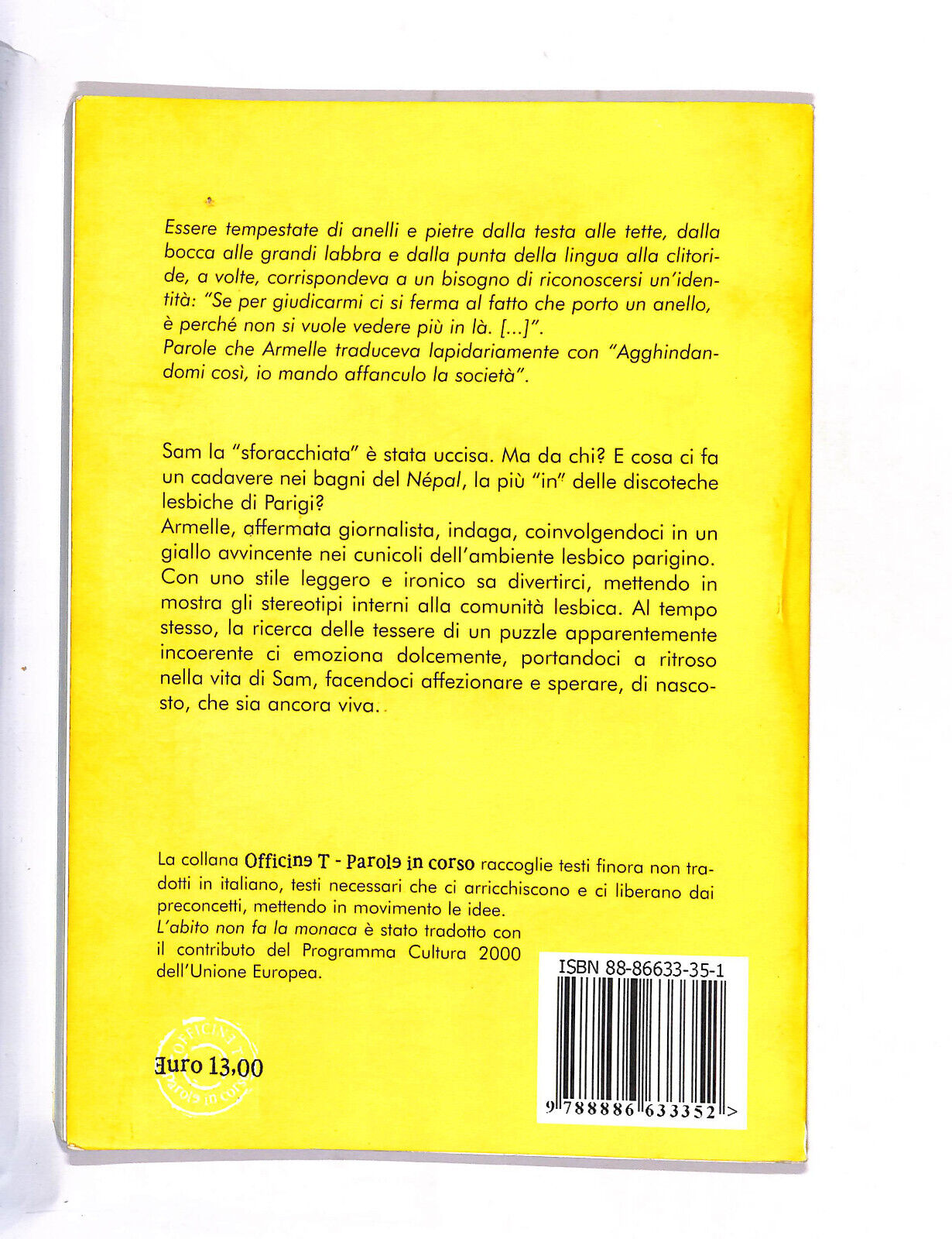 EBOND L'abito Non Fa La Monaca Helene De Monferrand Eula Perrin Libro LI015702