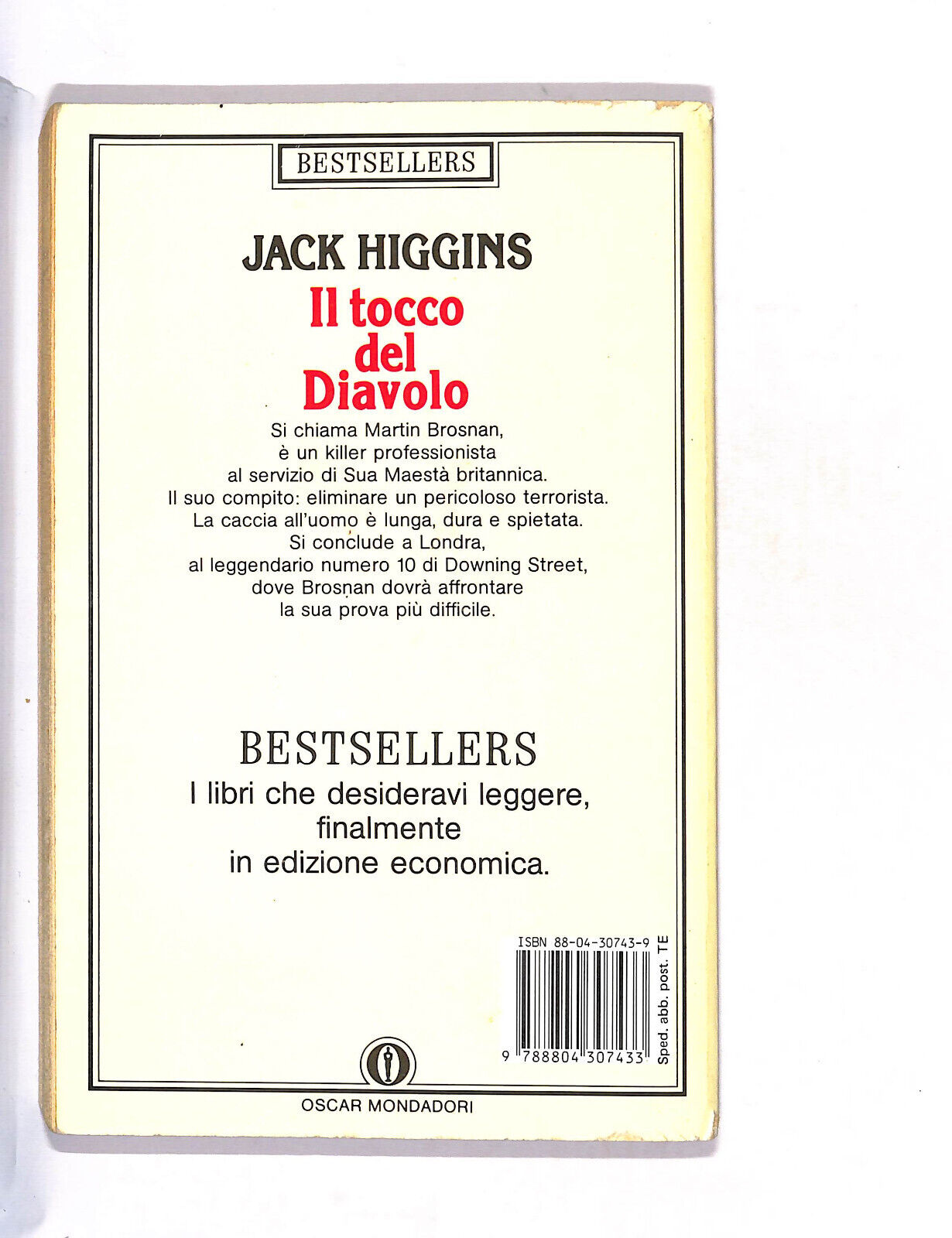 EBOND Il Tocco Del Diavolo Di Jack Higgins Libro LI015712