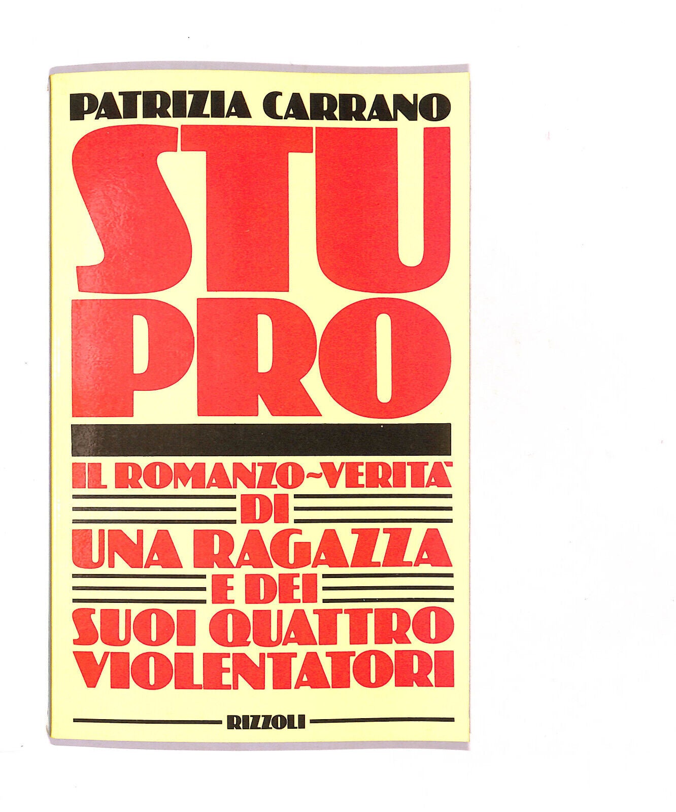 EBOND Stupro Di Patrizia Carrano Libro LI016099