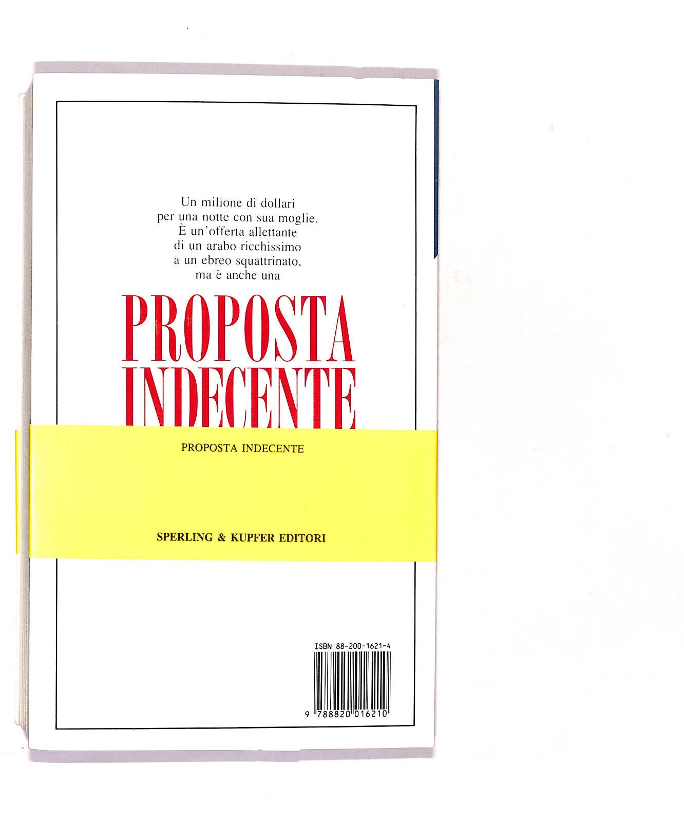 EBOND Proposta Indecence Di Jack Engelhard Libro LI016106