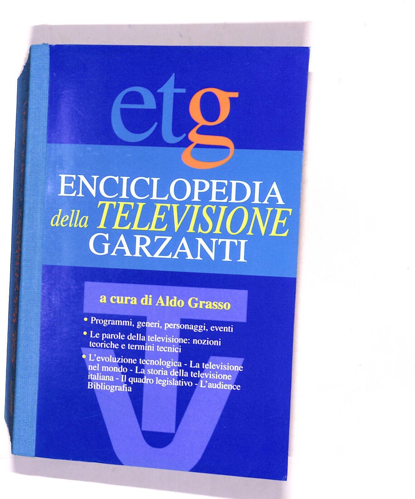 EBOND Enciclopedia Della Televisione Garzanti Di Aldo Grasso Libro LI016305