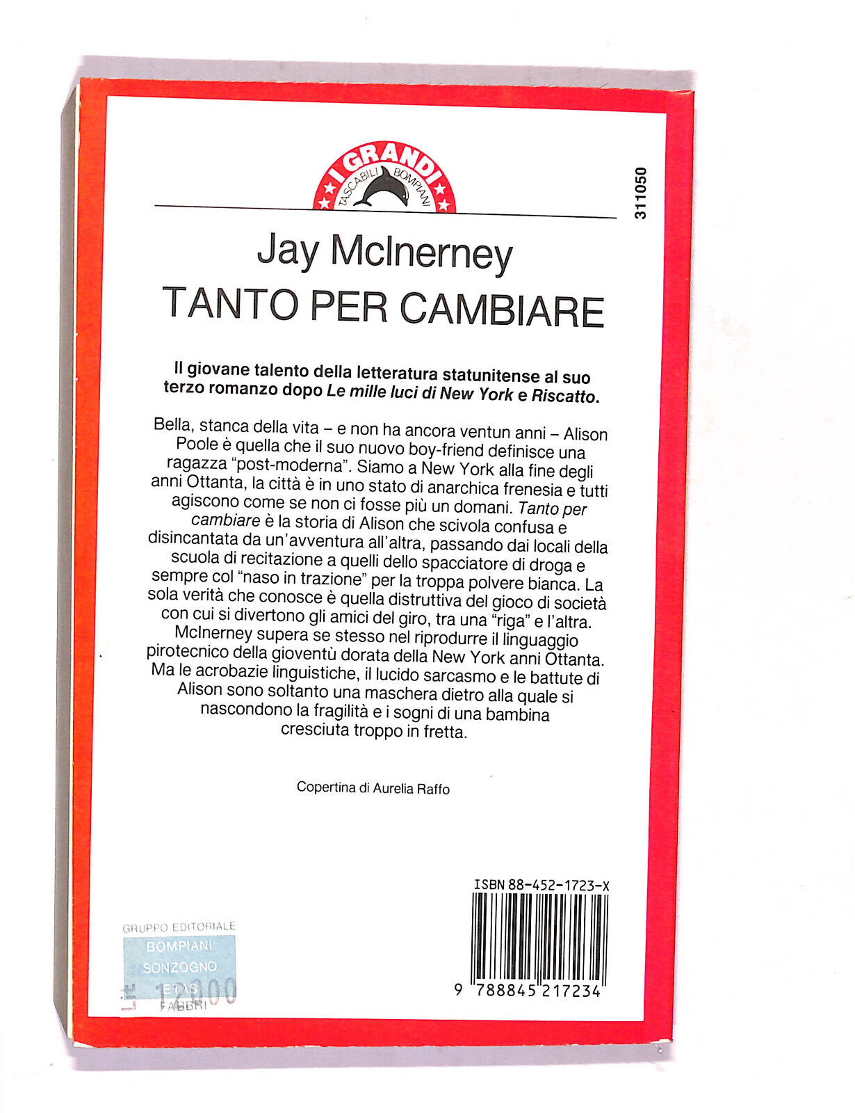 EBOND Tanto Per Cambiare Di Jay Mclnerney Libro LI016415