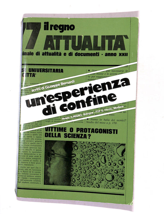 EBOND Un'esperienza Di Confine Scritti Di Giuseppe Bernardi Libro LI016416