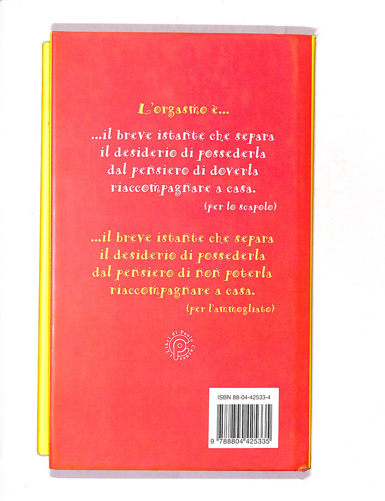 EBOND Orgasmo e Pregiudizio Di Gianni Monduzzi Libro LI016710