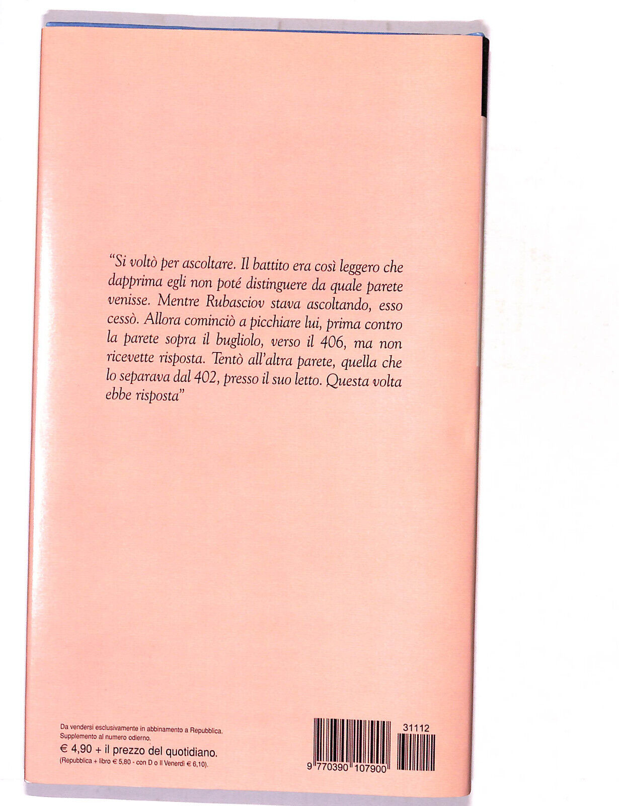 EBOND La Biblioteca Di Repubblica Buio a Mezzogiorno A. Koestler Libro LI016901