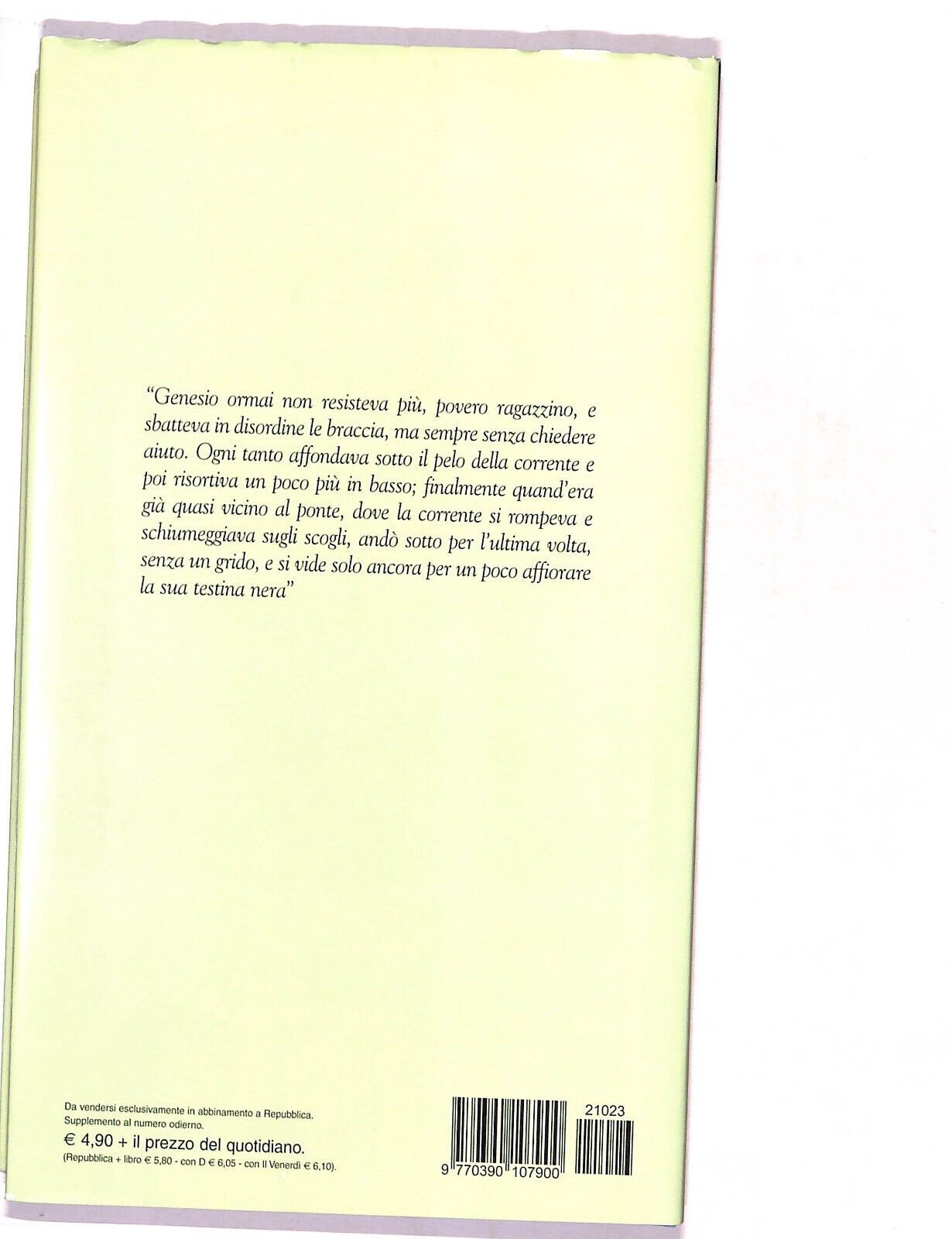 EBOND La Bibli. Di Repubblica Ragazzi Di Vita Pier Paolo Pasolini Libro LI016907