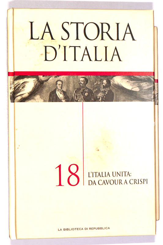 EBOND La Storia D'italia Vol. 18 Biblioteca Repubblica Libro LI017002