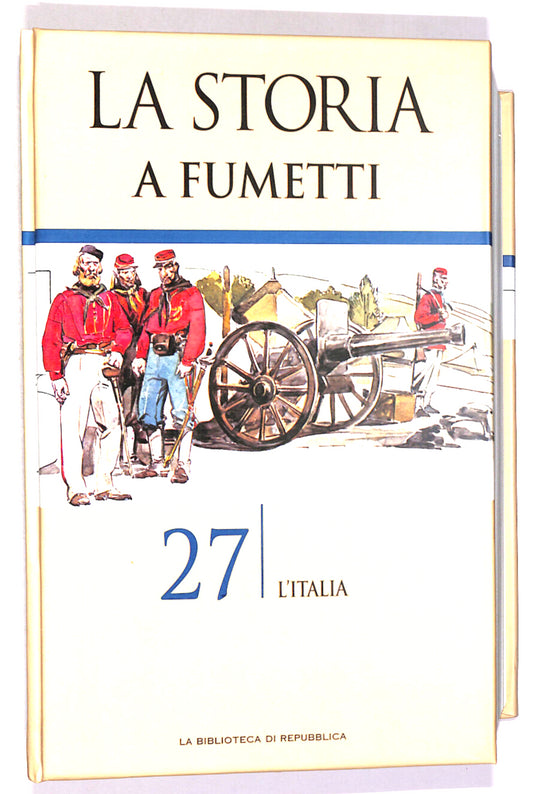 EBOND La Storia a Fumetti Vol. 27 Biblioteca Repubblica Libro LI017003