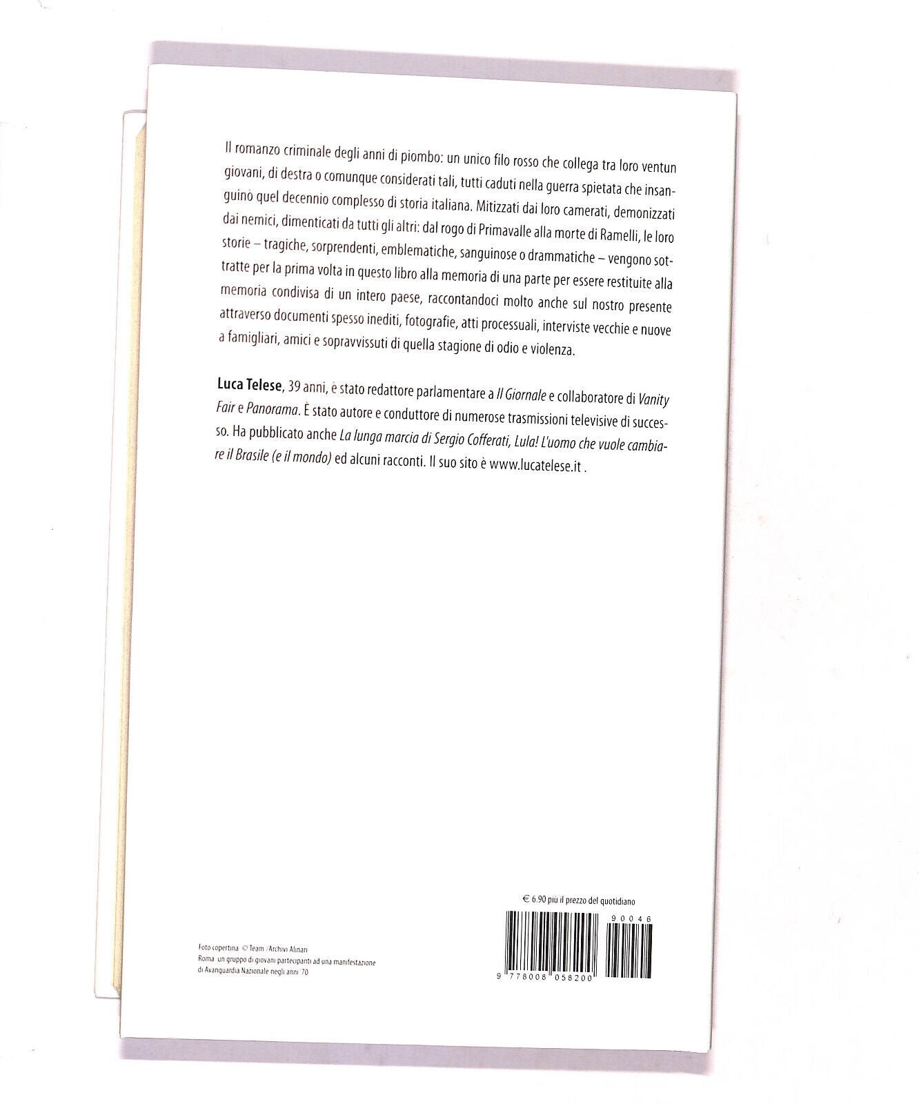 EBOND Biblioteca Storica Cuori Neri Volume 2 Luca Telese Libro LI017401