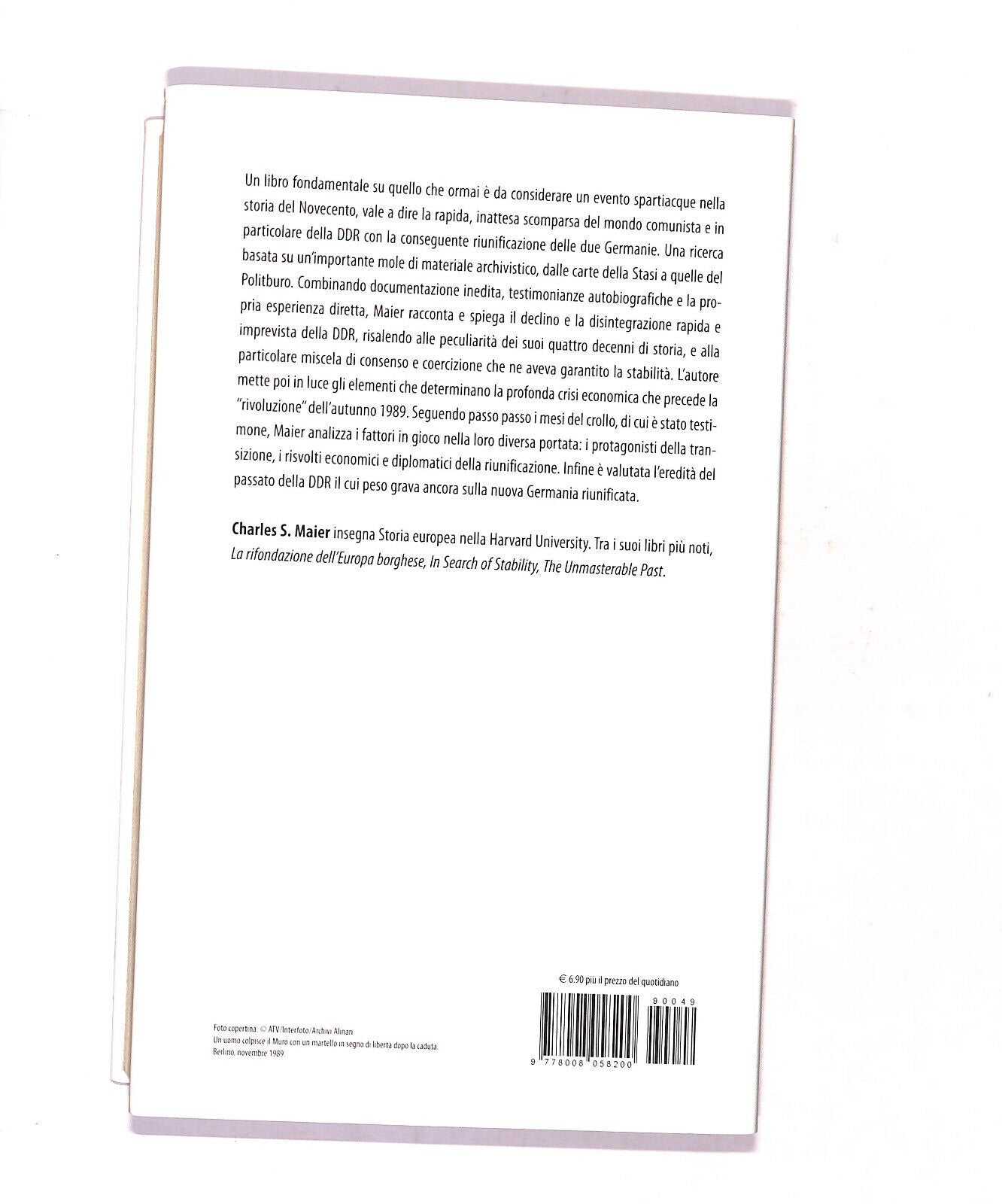 EBOND Biblioteca Storica Il Crollo Di Charles S. Maier Libro LI017403