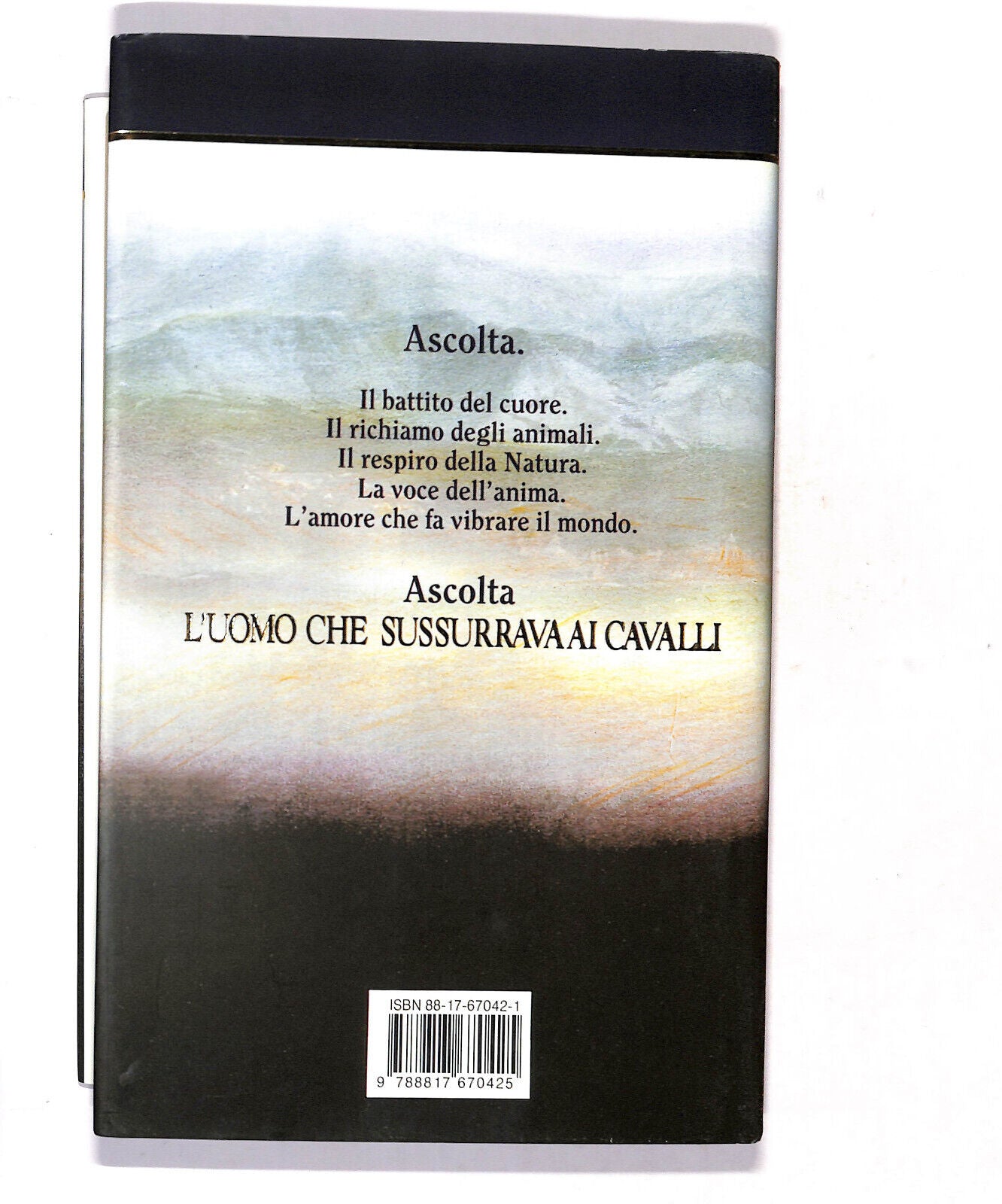 EBOND L'uomo Che Sussurrava Ai Cavalli Di Nicholas Evans Libro LI017463