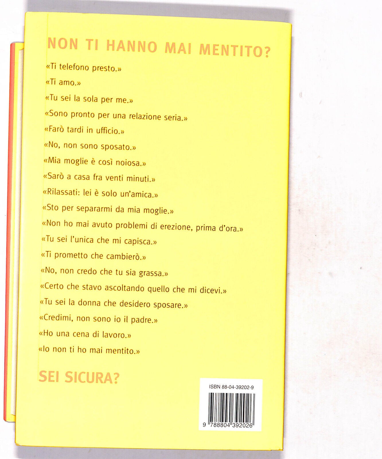 EBOND Le 101 Bugie Che Gli Uomini Dicono Alle Donne D. Hollander Libro LI017467